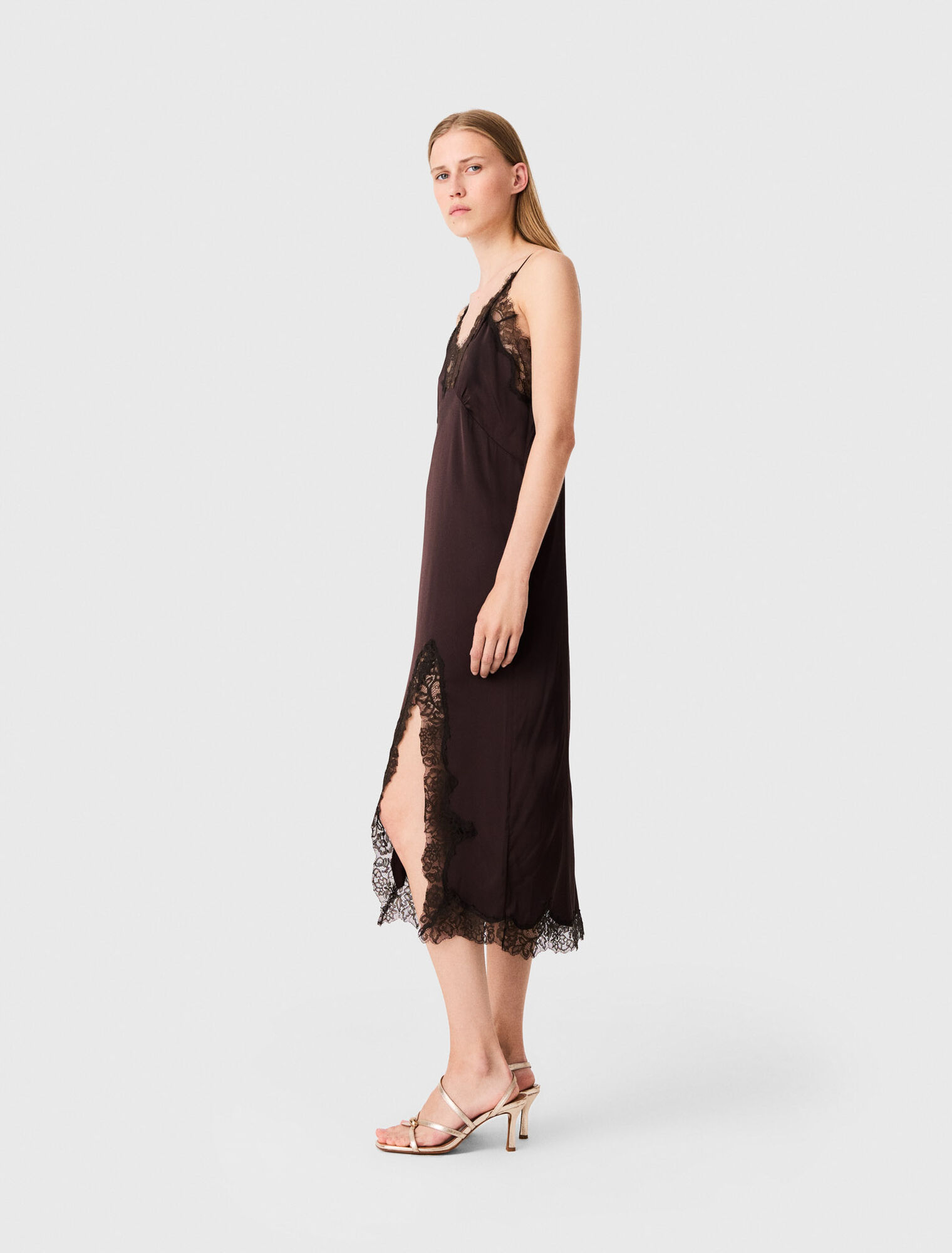 Midi slip dress