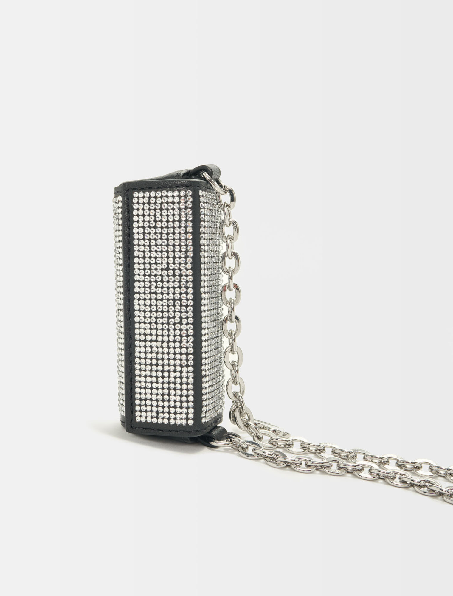 Fully rhinestone lipstick holder