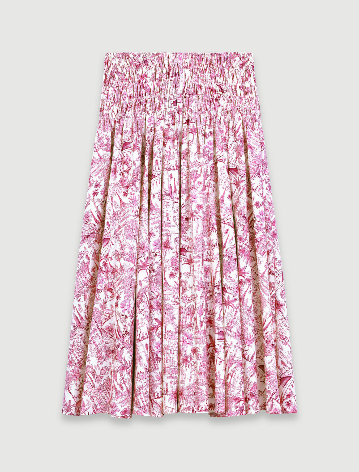 Printed Maxi Skirt