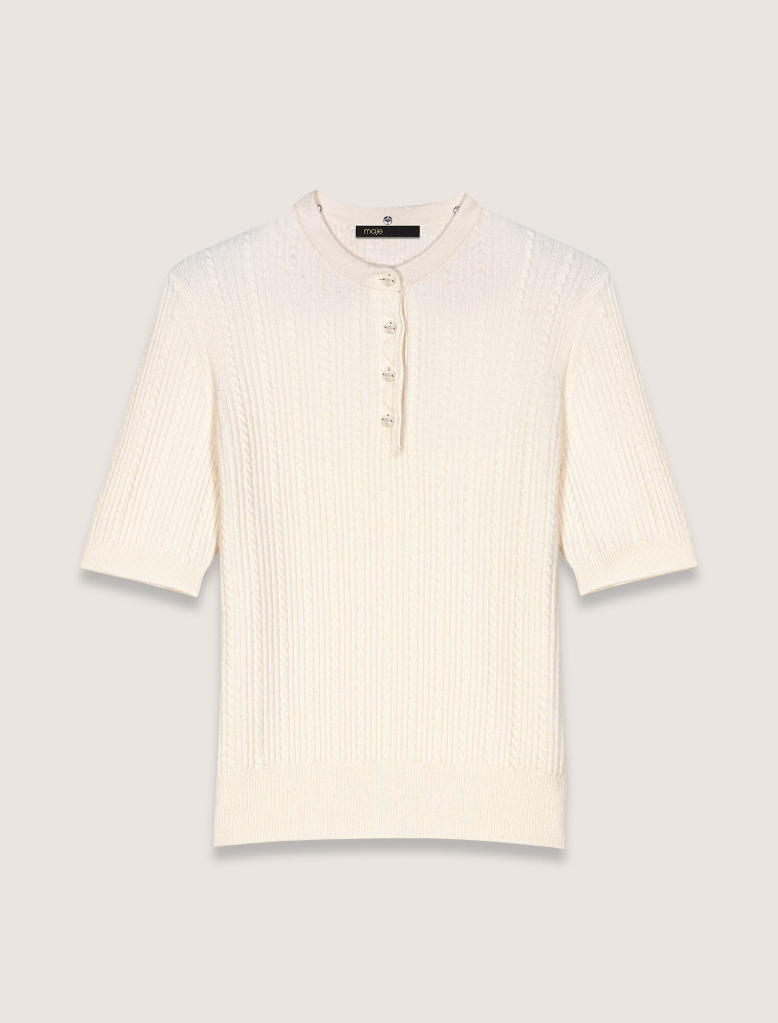 Collared polo short sleeve shirt