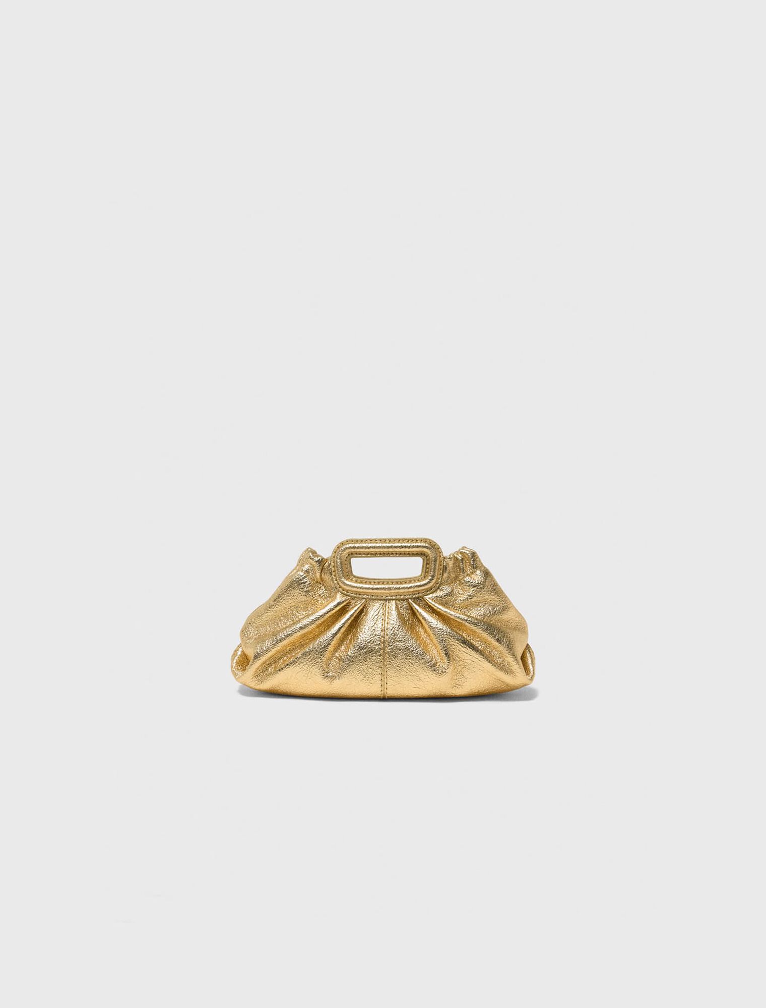 Metallic leather Milpli mini Clutch