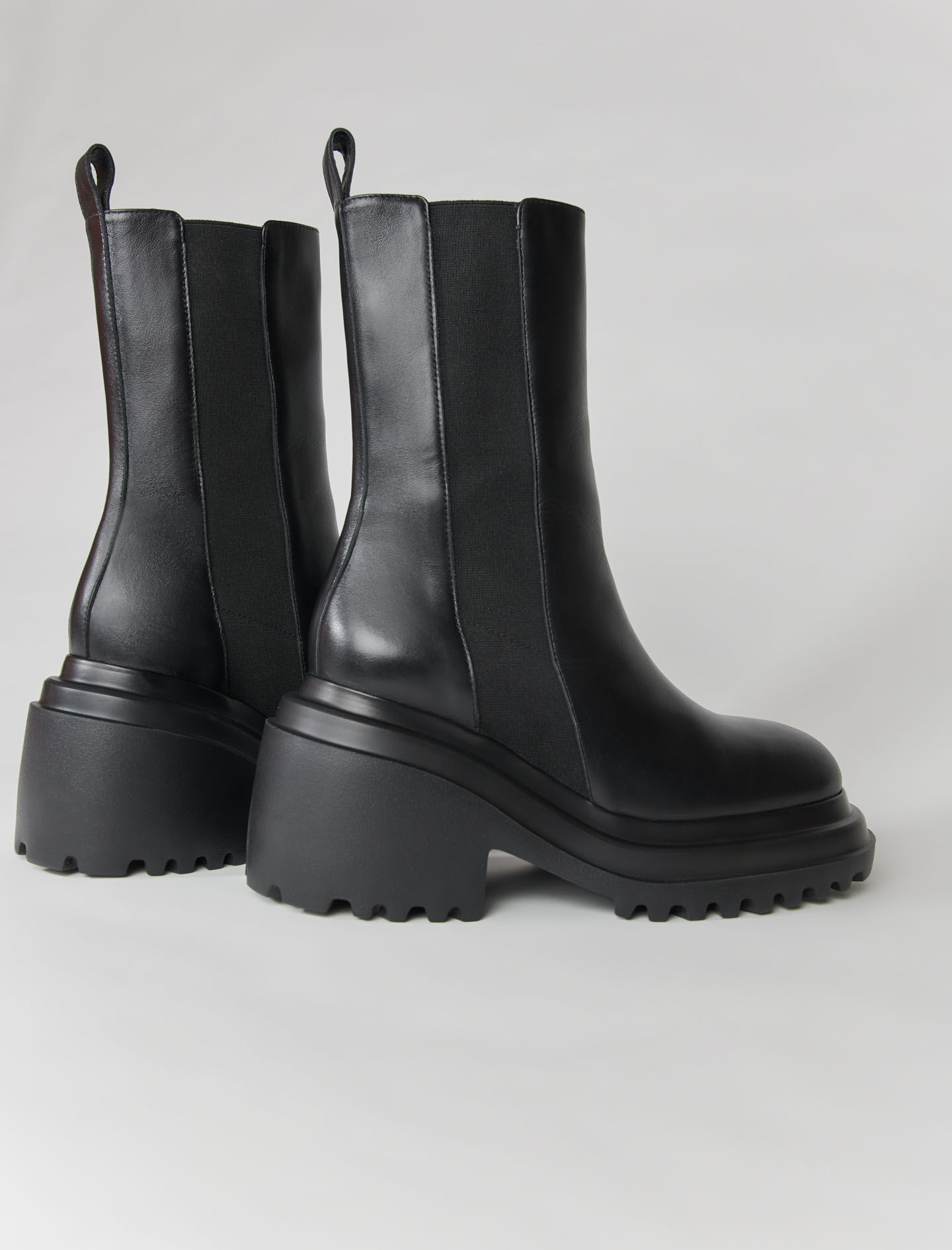日本全国送料無料商品 特集 / Black boots ankle Leather Gray Maje | Women For 靴