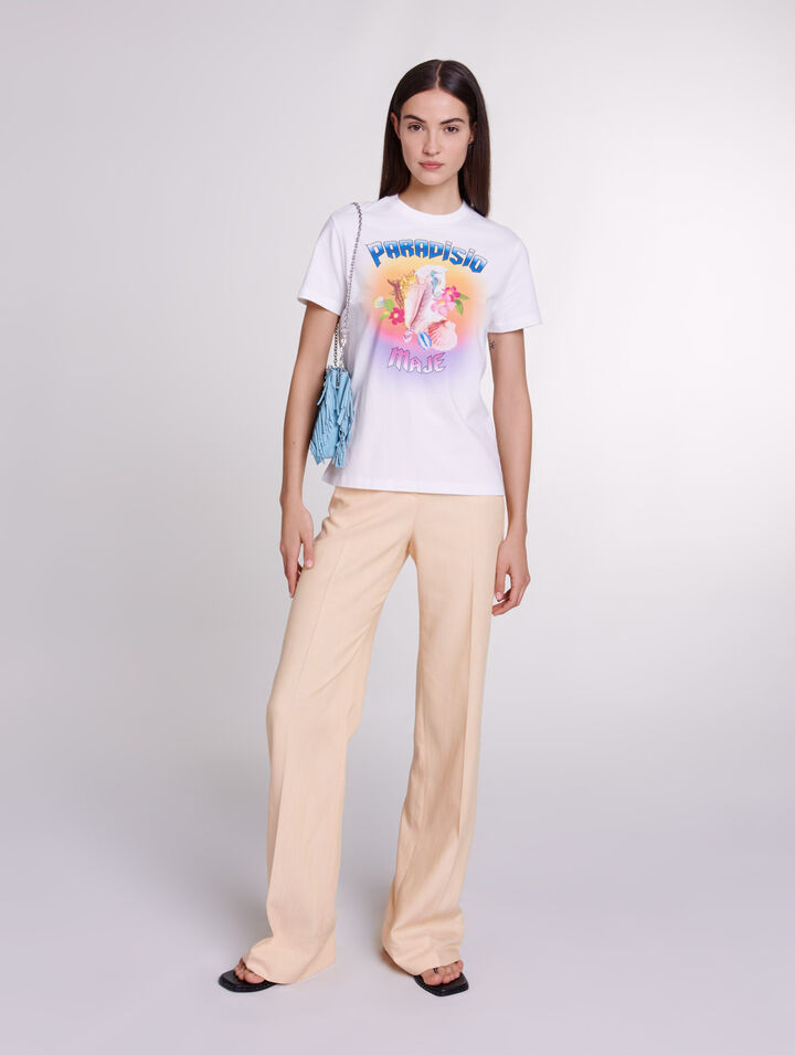 Paradisio printed t-shirt