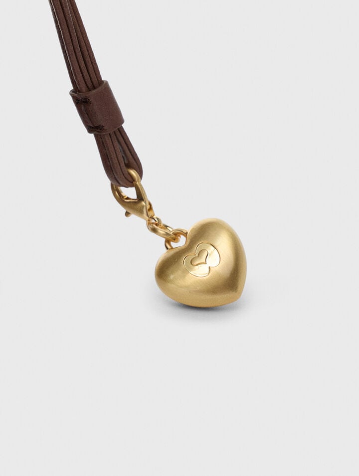 Vintage leather Milpli baguette