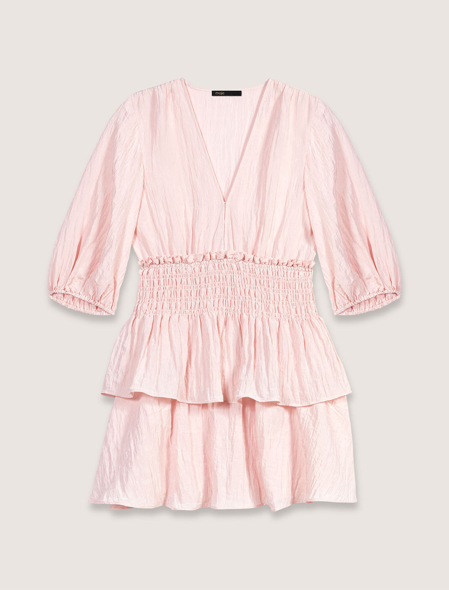 Short ruffled dress