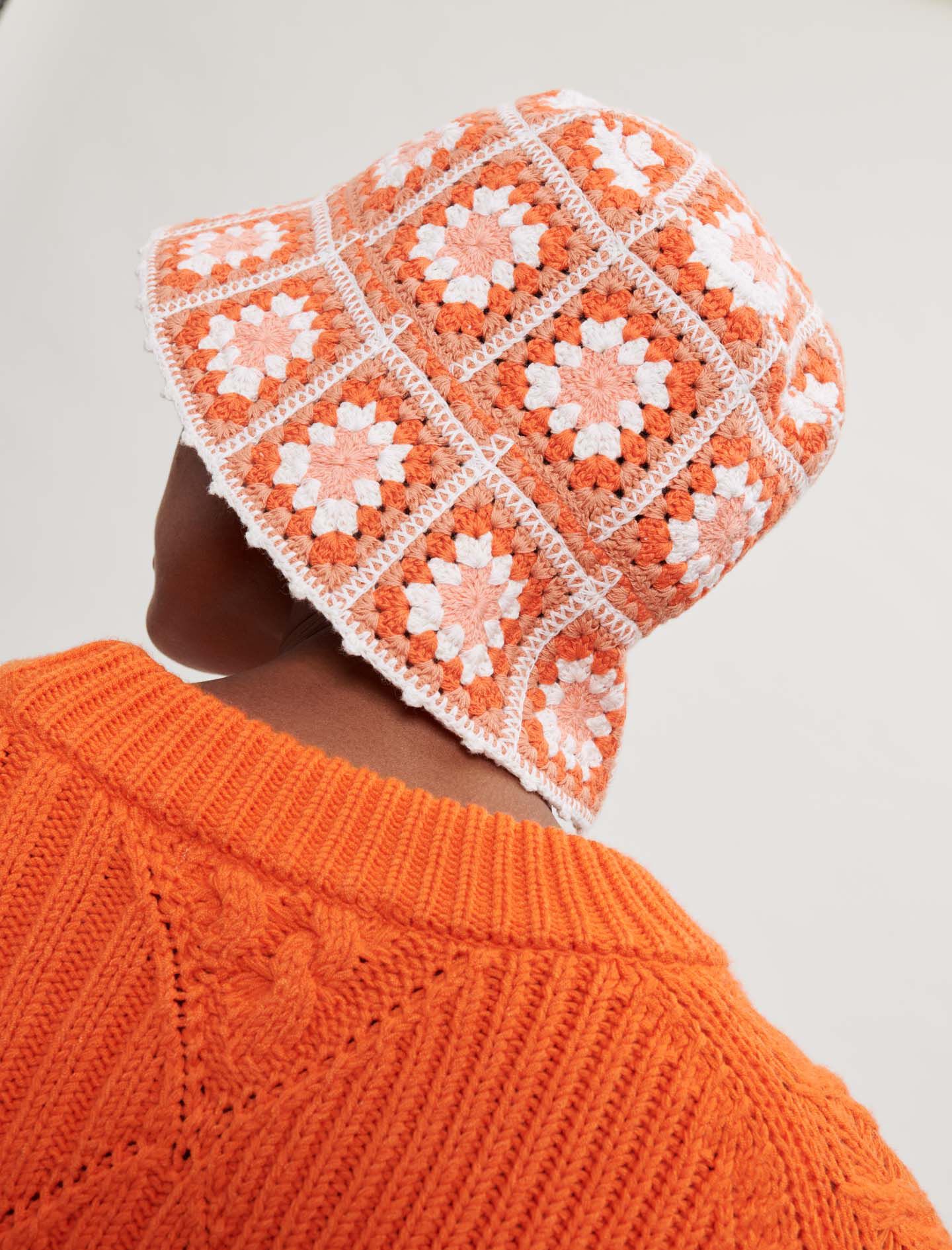 MAJE 売れ筋商品|||マージュ ニット&セーター アウター レディース Sweaters Orange Printed mohair cardigan