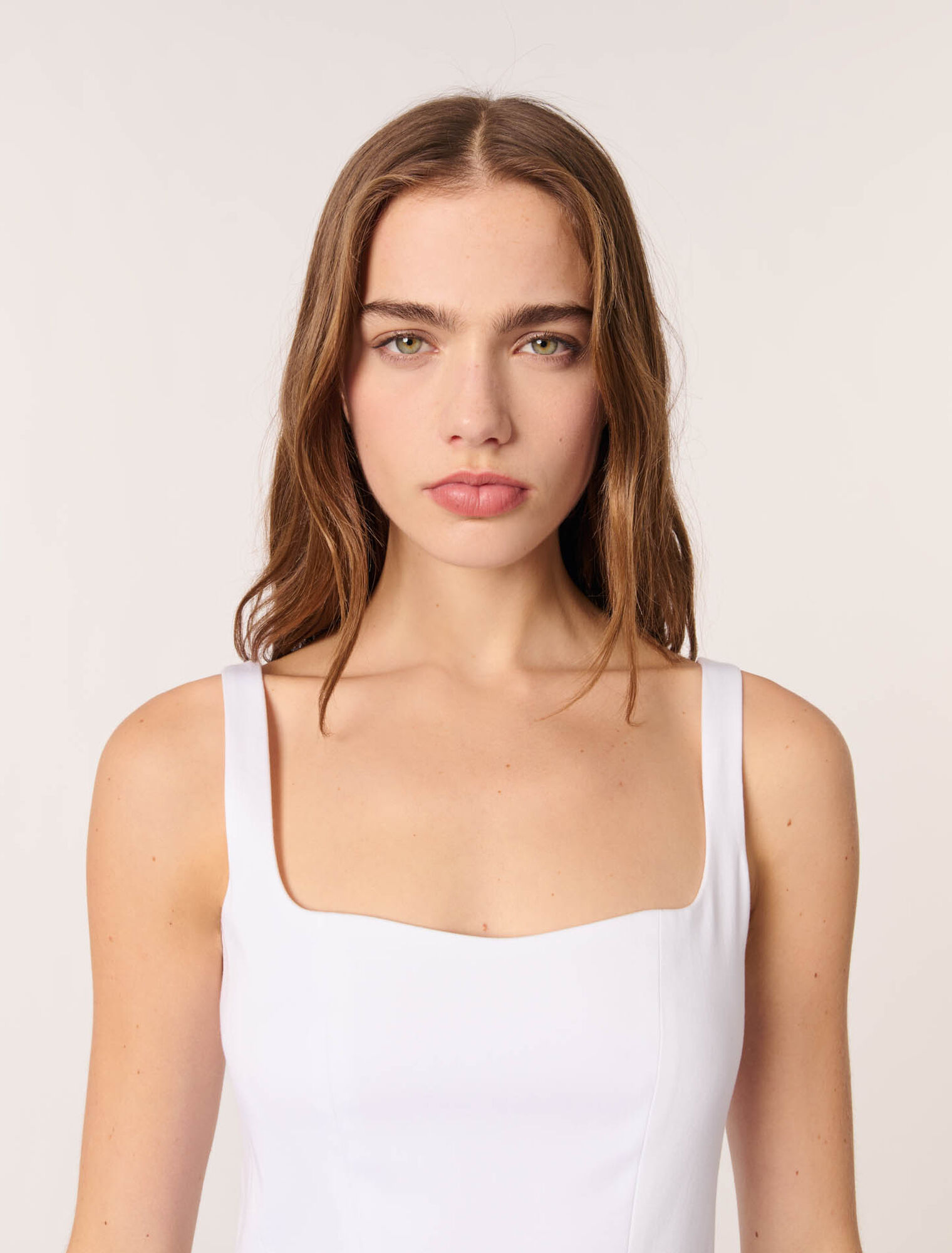 Mini cotton dress
