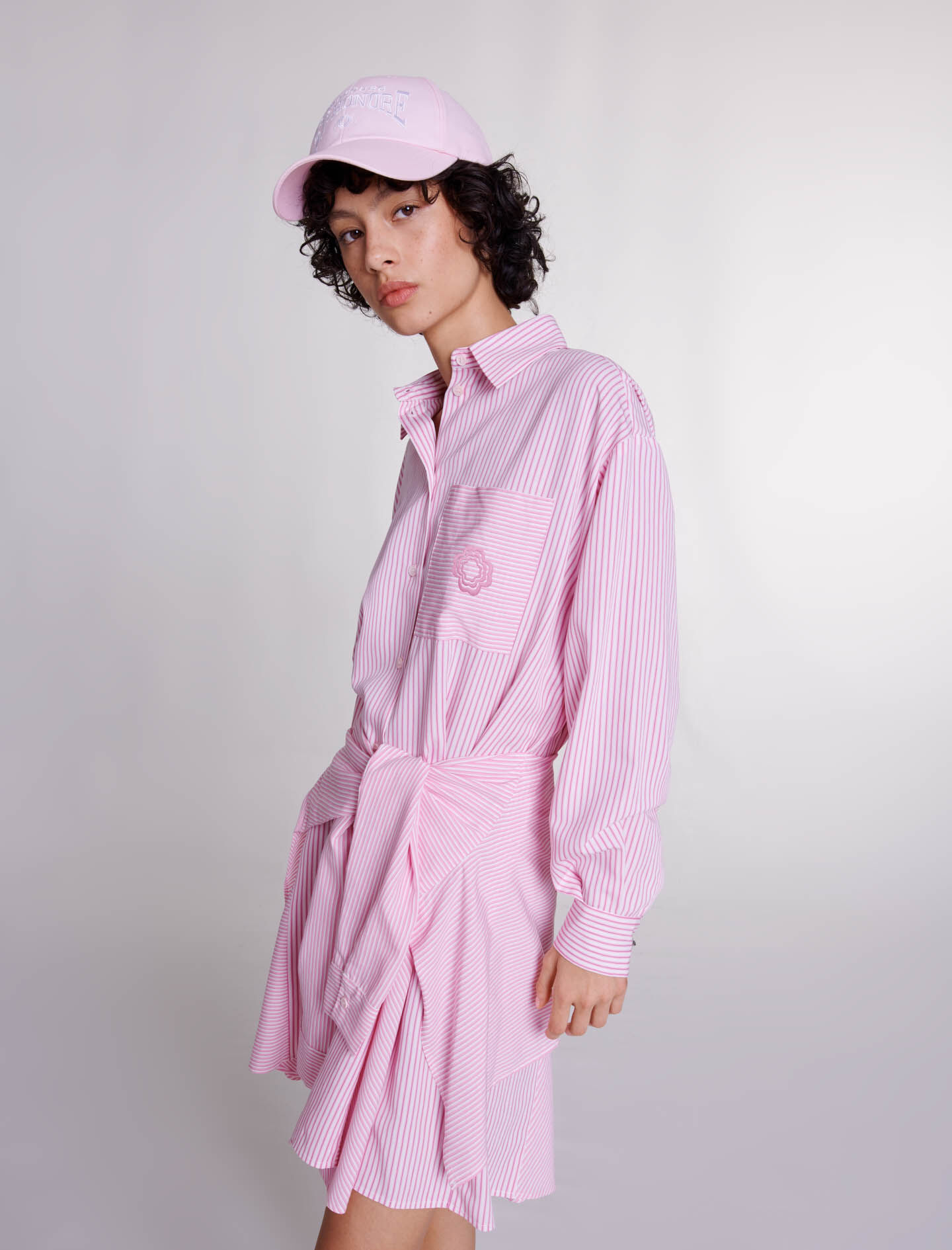 話題の人気 Striped shirt dress その他