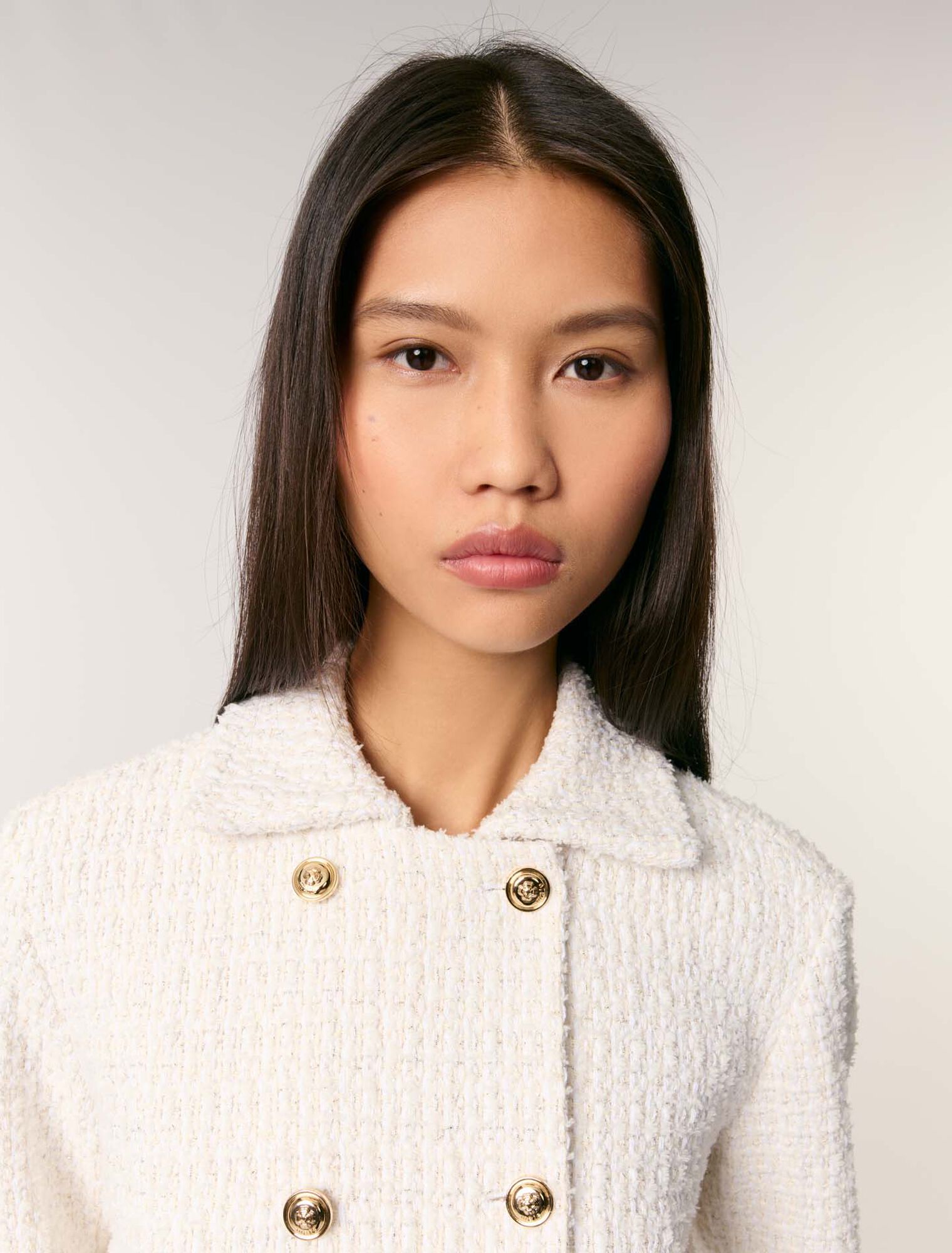 Short tweed jacket