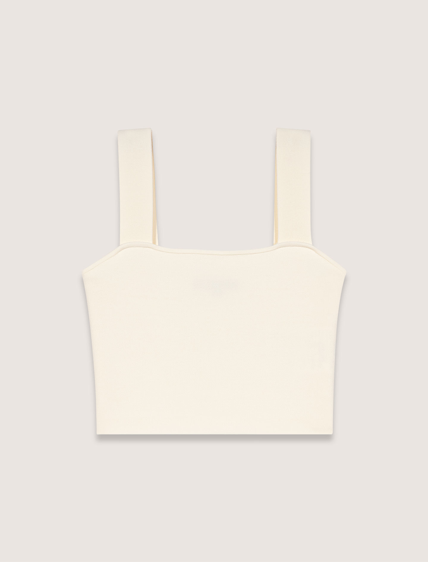 Knit crop top White For Women | Maje