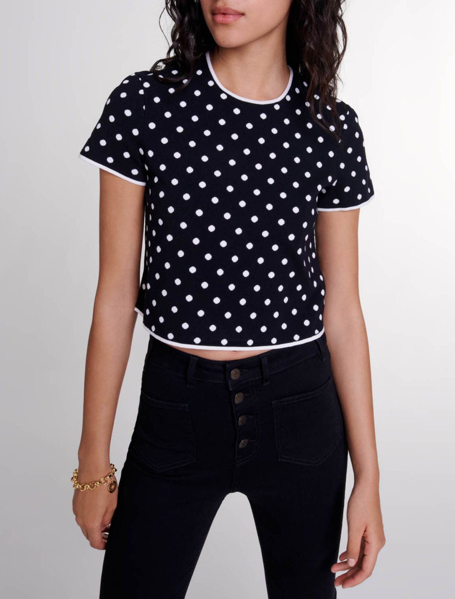 Fancy knit top 