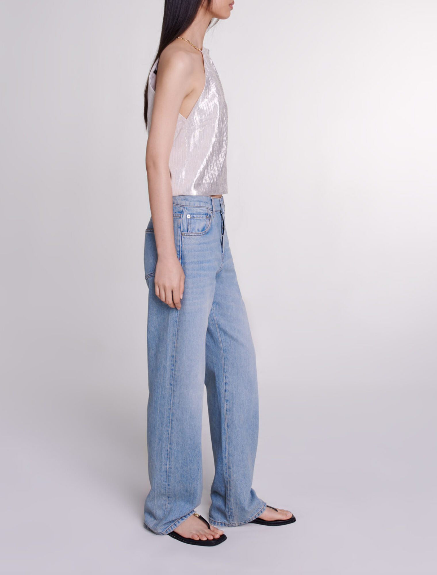 Wide-leg jeans