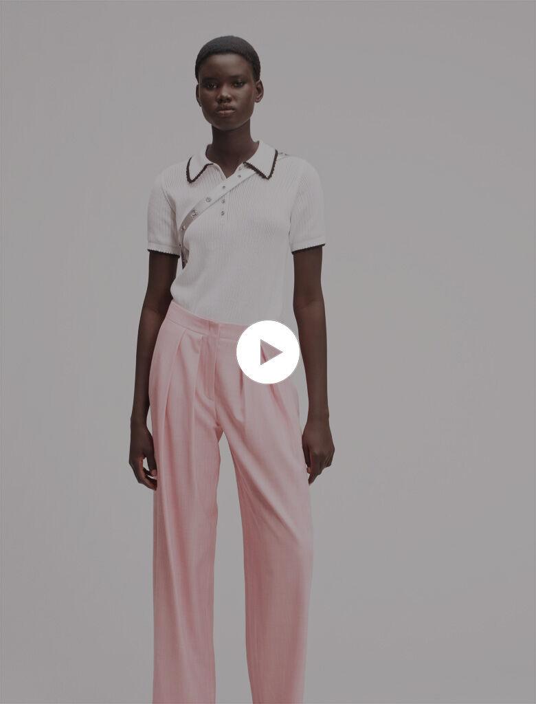 Wide Leg Lounge Pants for Women in Vintage Ash Rose