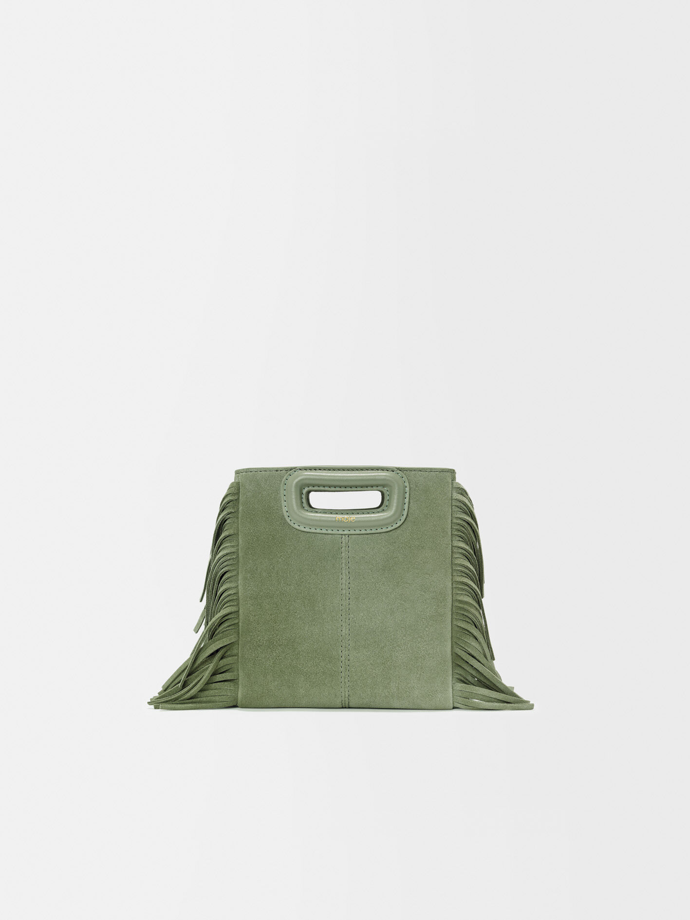 激安超特価 最大80%オフ  mini M bag Maje | Women For Green leather suede in バッグ