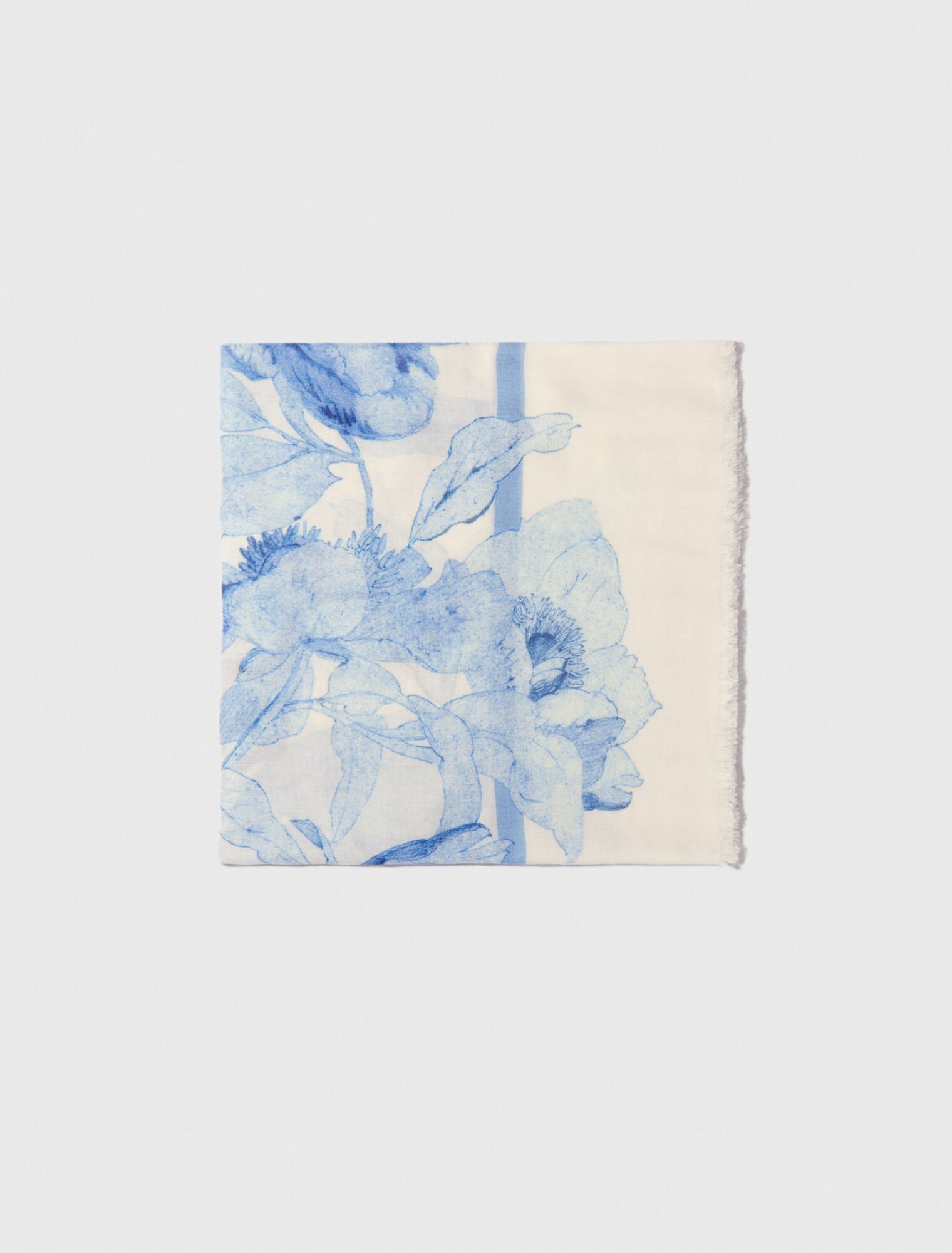 140x140 Watercolour theme shawl
