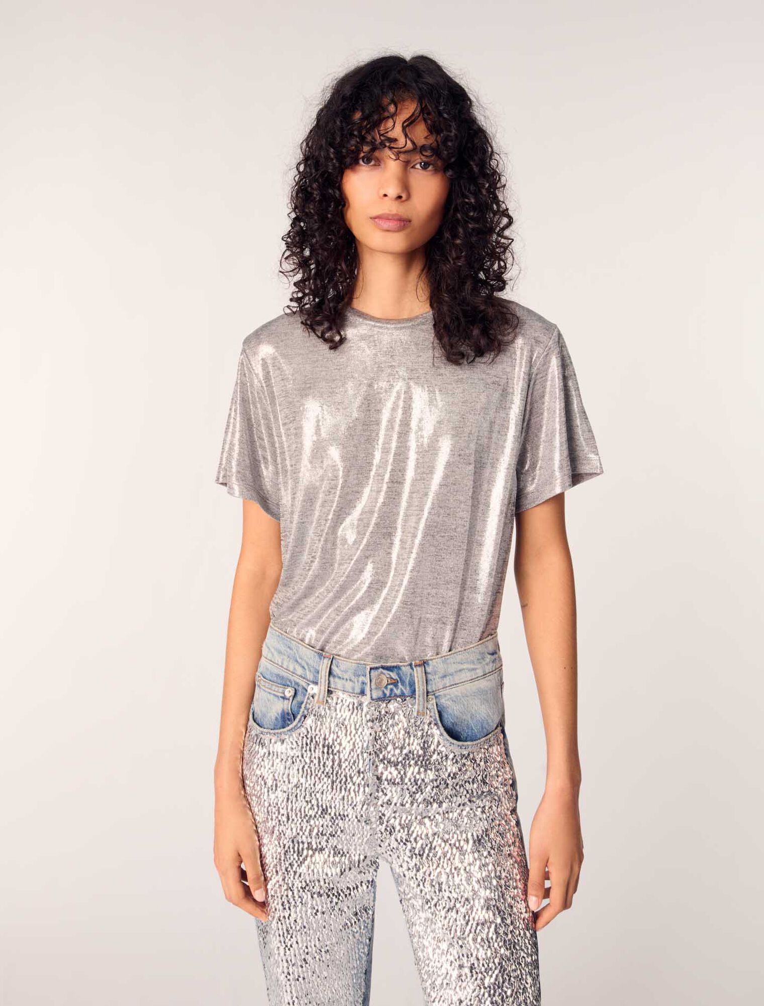 Metallic T-shirt