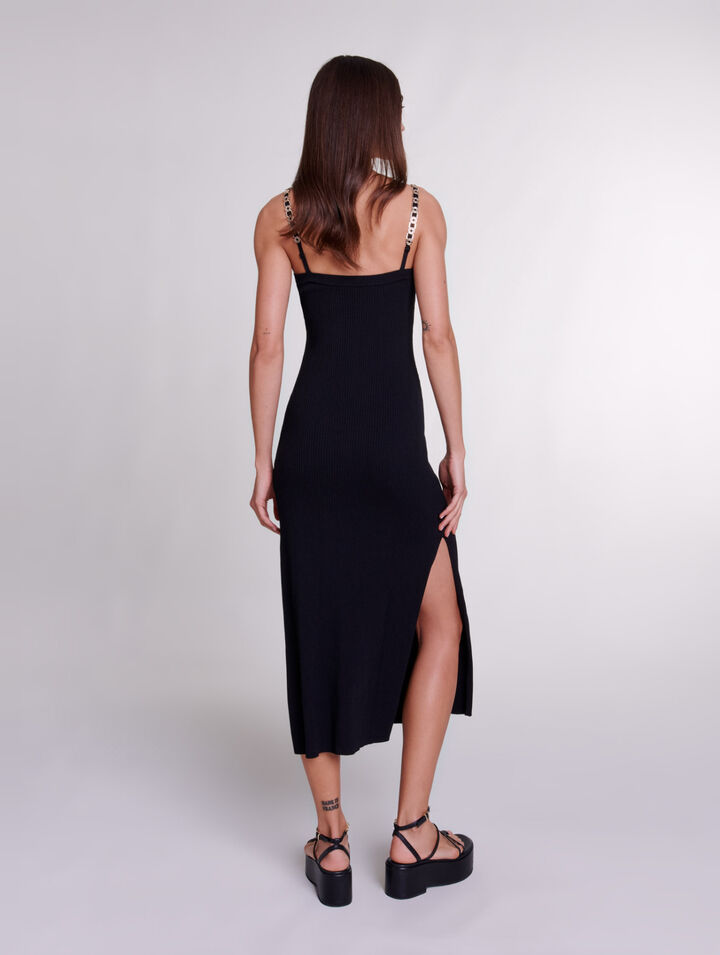 Knit maxi dress