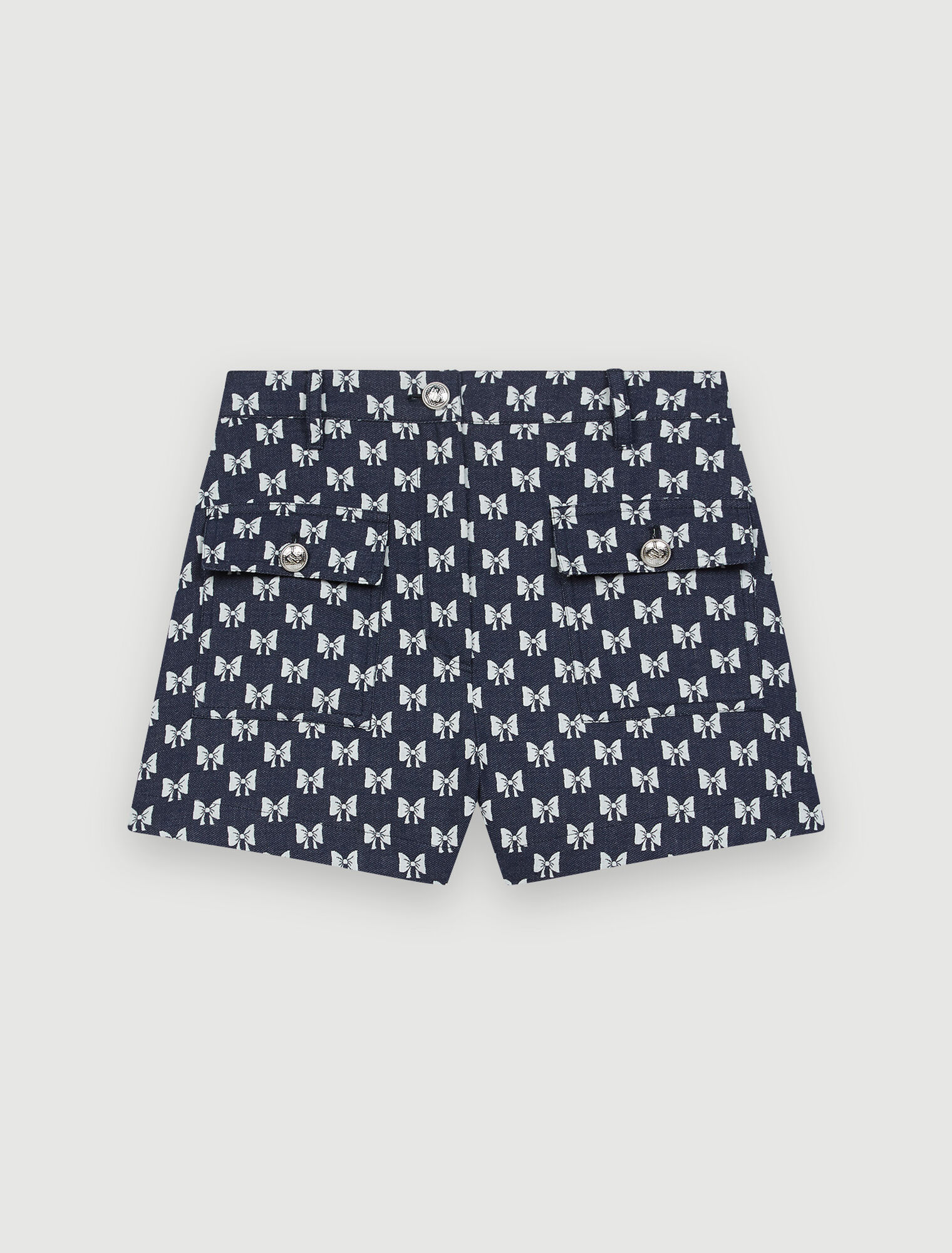 Jacquard knot shorts