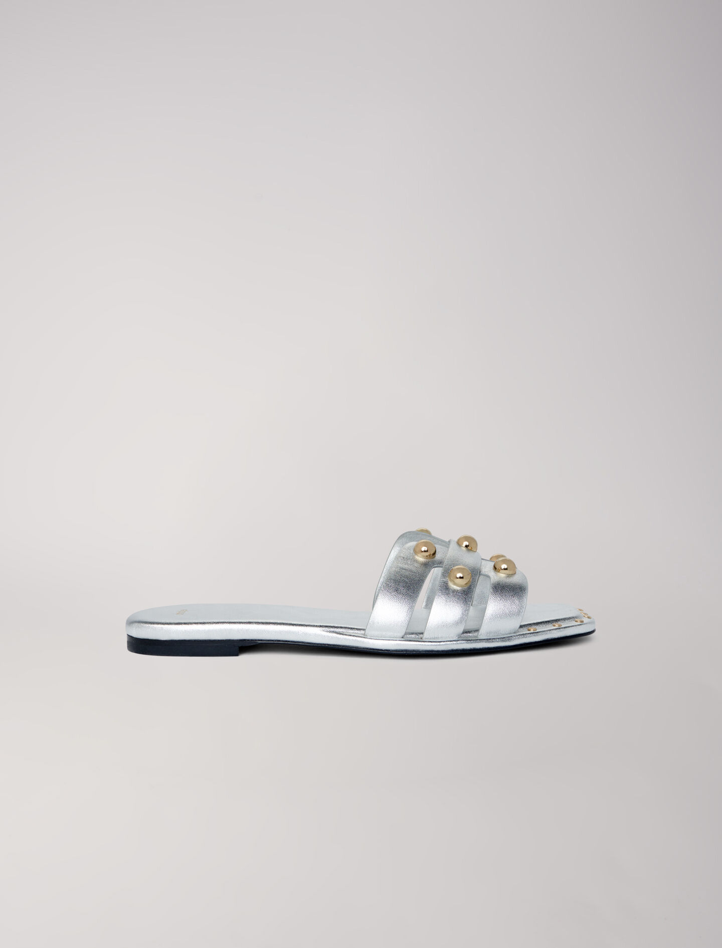 Maje sandals with studs discount