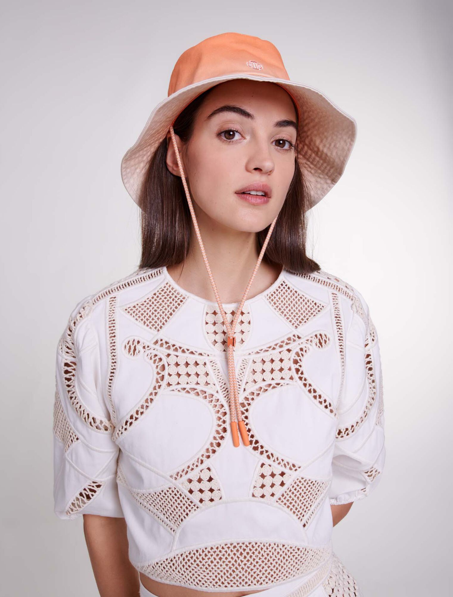 Gradient bucket hat