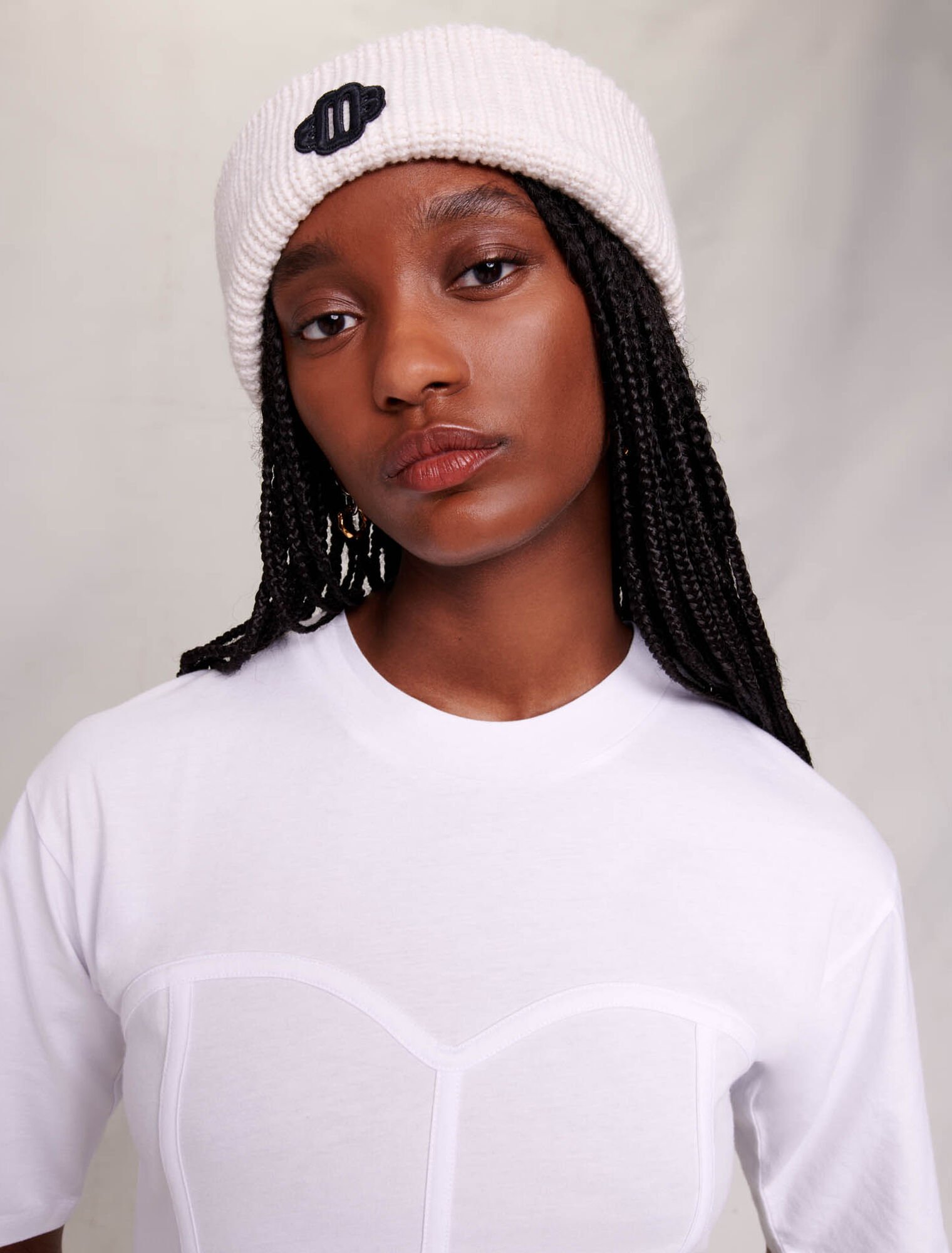 Corset-effect T-shirt