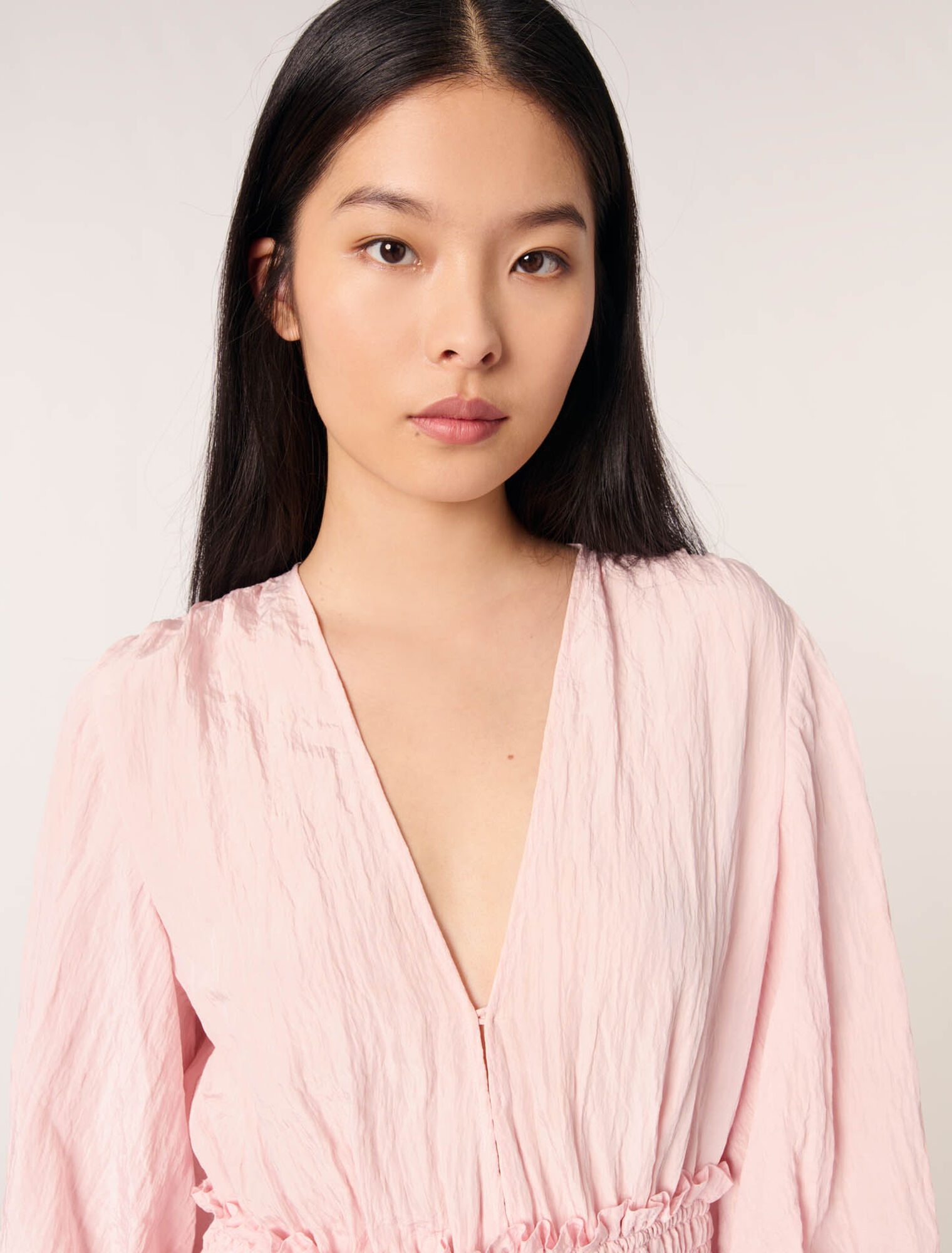 Short ruffled dress