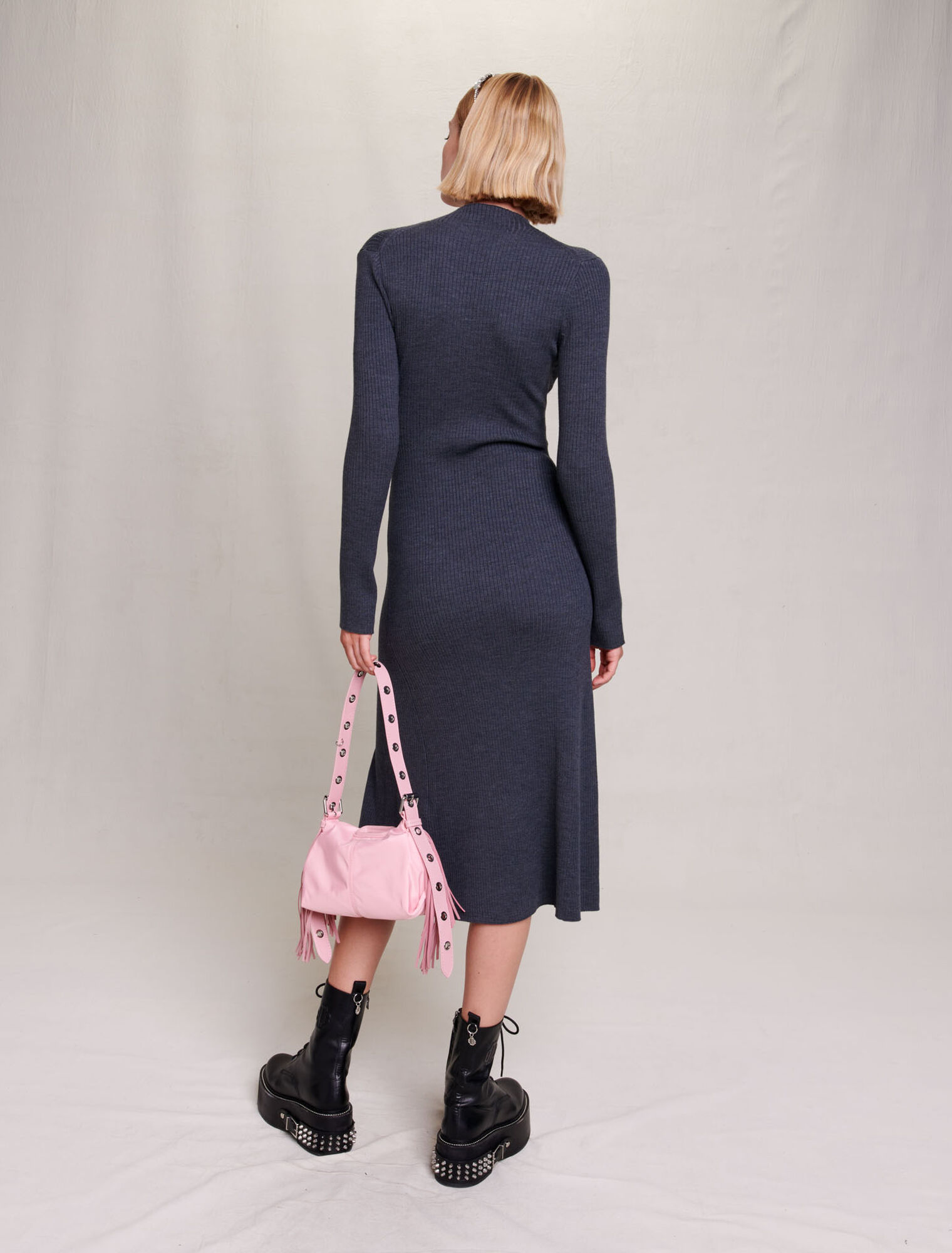 Knit maxi dress