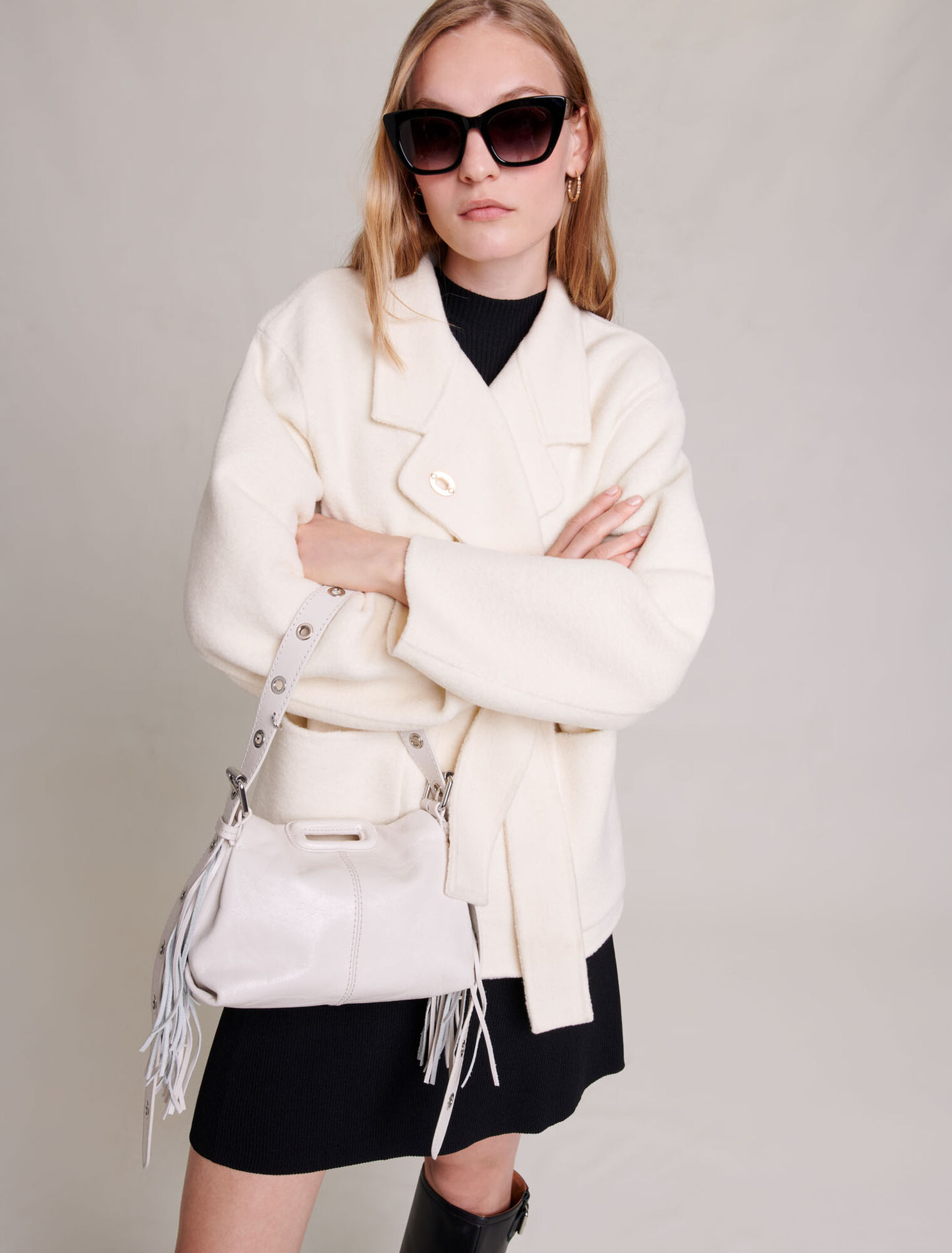 Structured wool jacket