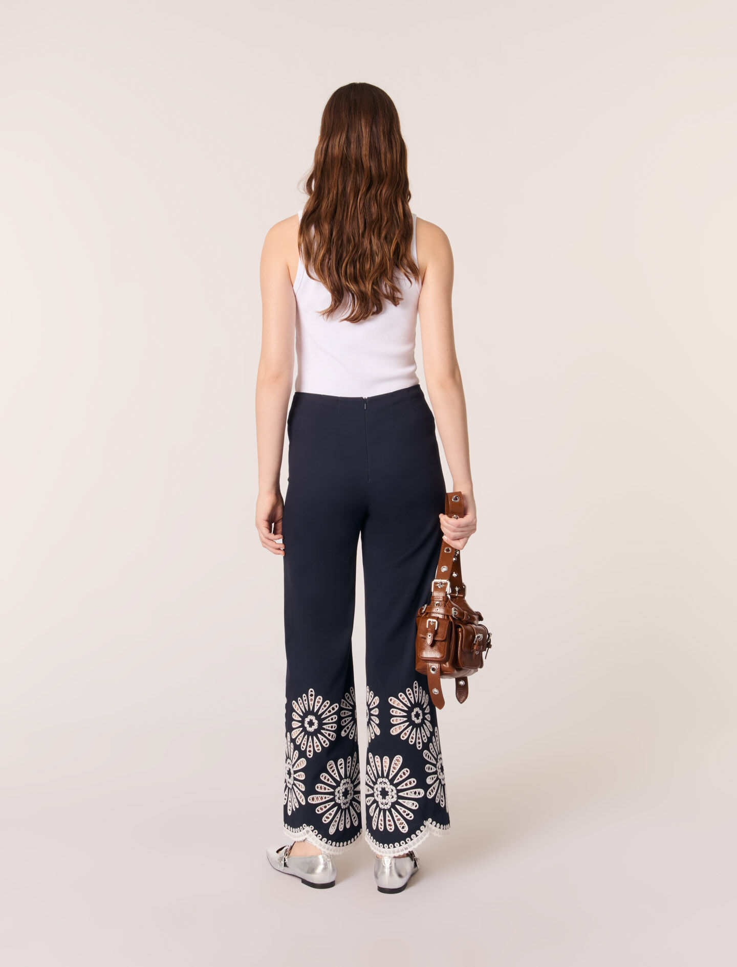 High waist pants For Women | Maje