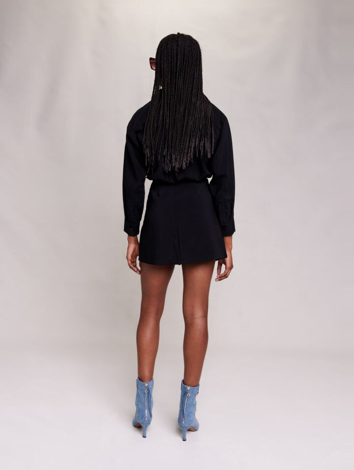 Straight-fit playsuit