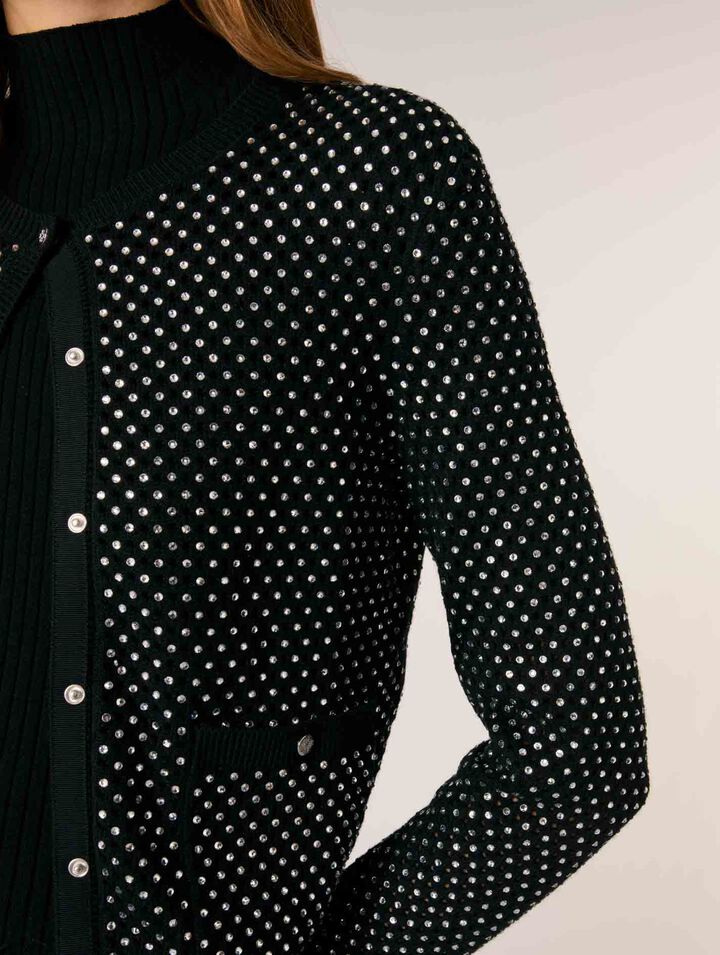 Rhinestone cardigan
