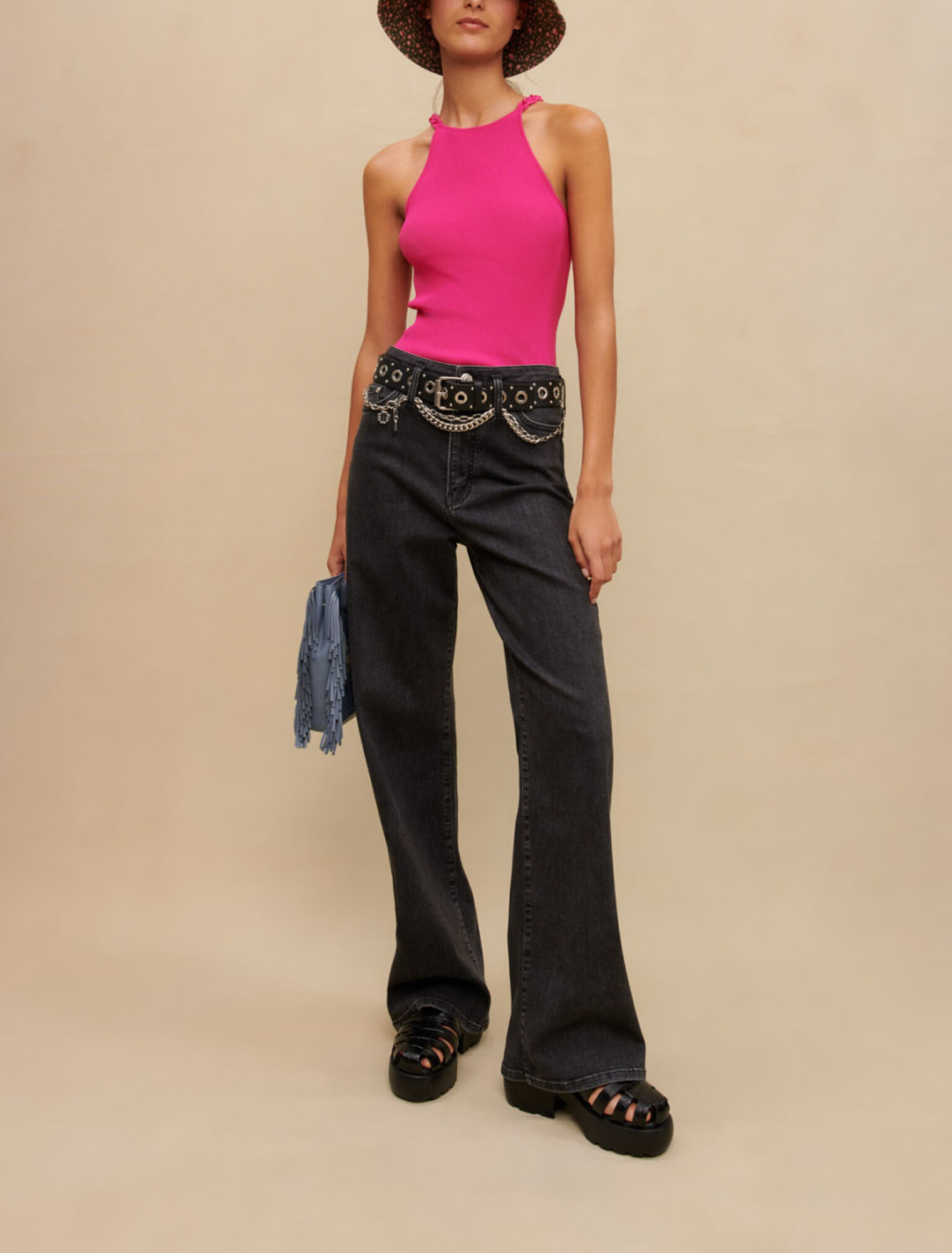 Link strap top