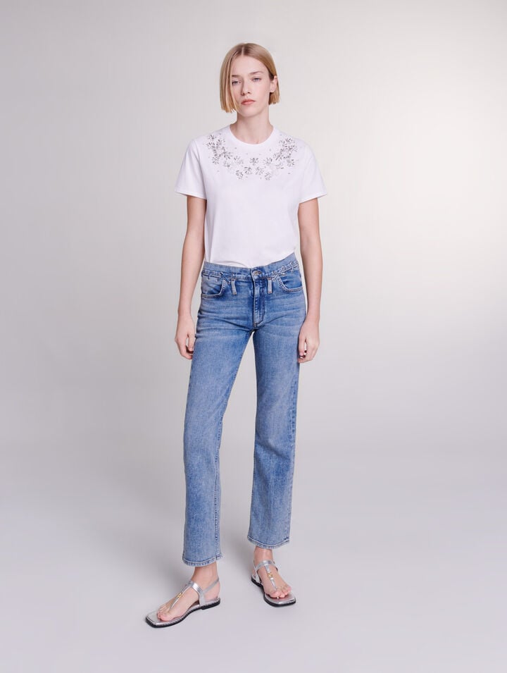 Rhinestone T-shirt