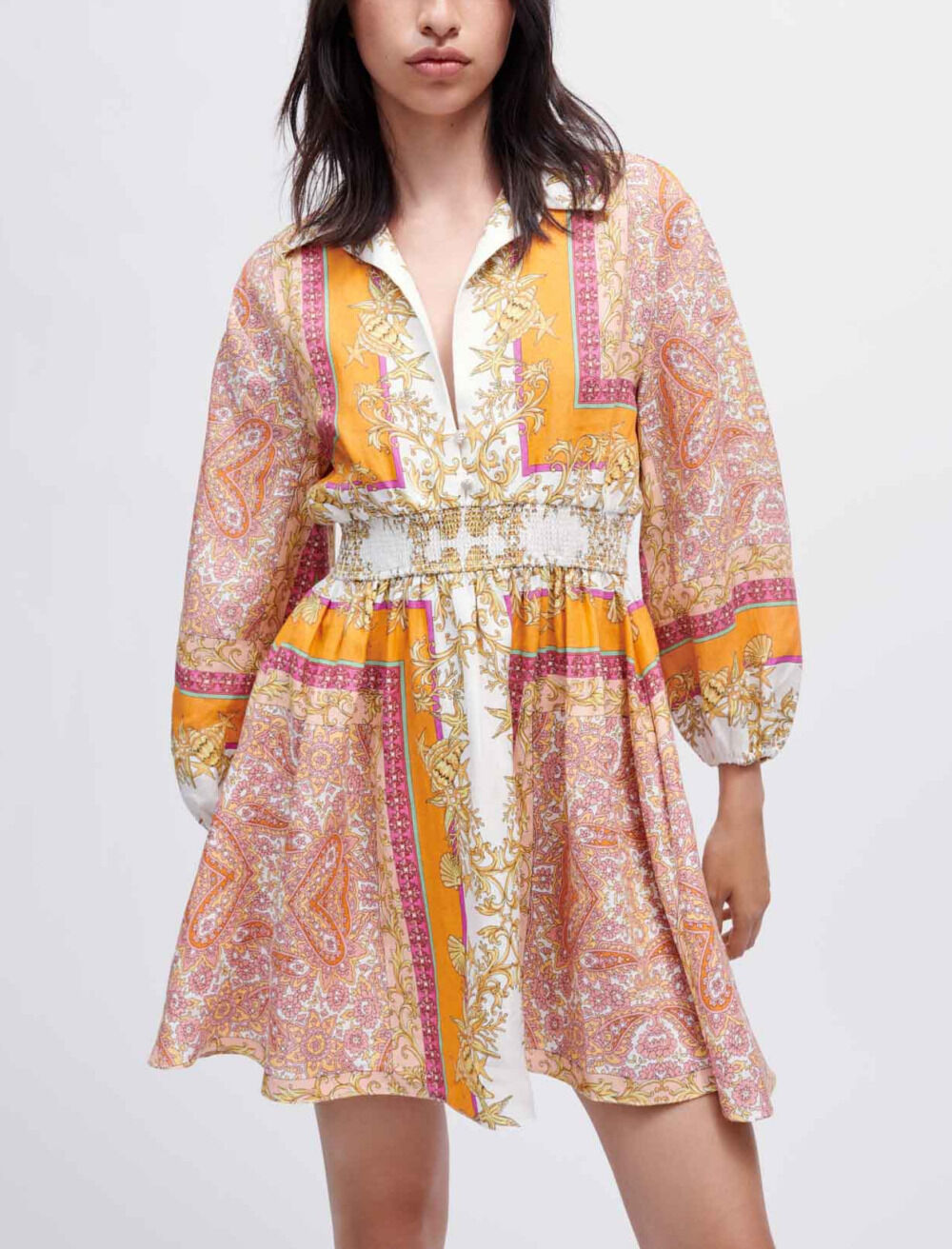 Maje paris print dress deals
