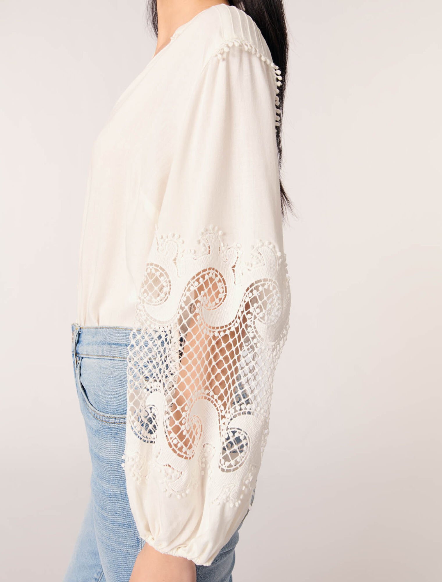 Long sleeve blouse