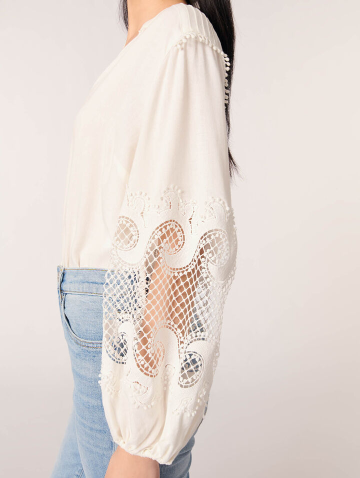 Long sleeve blouse