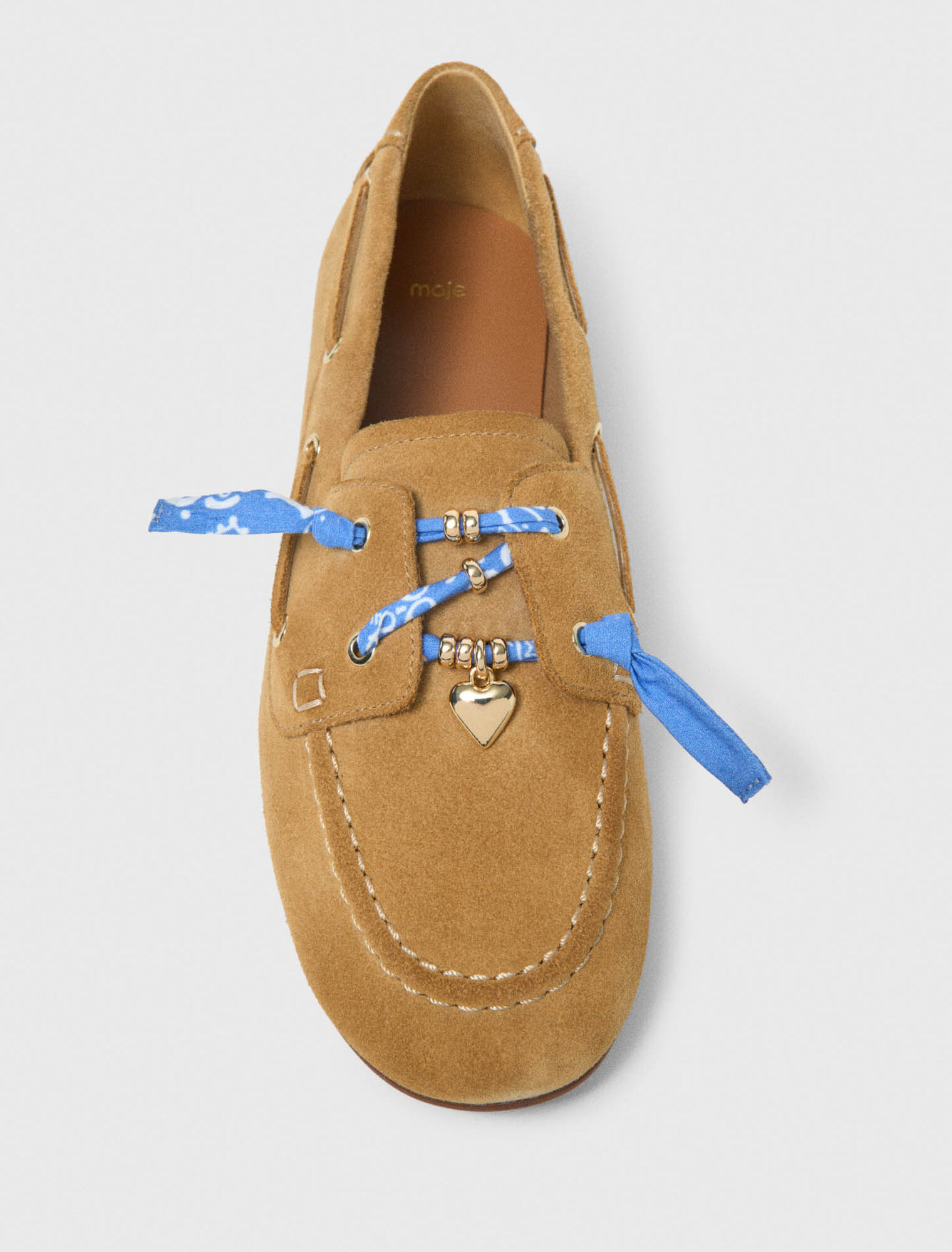 Suede boat shoes
