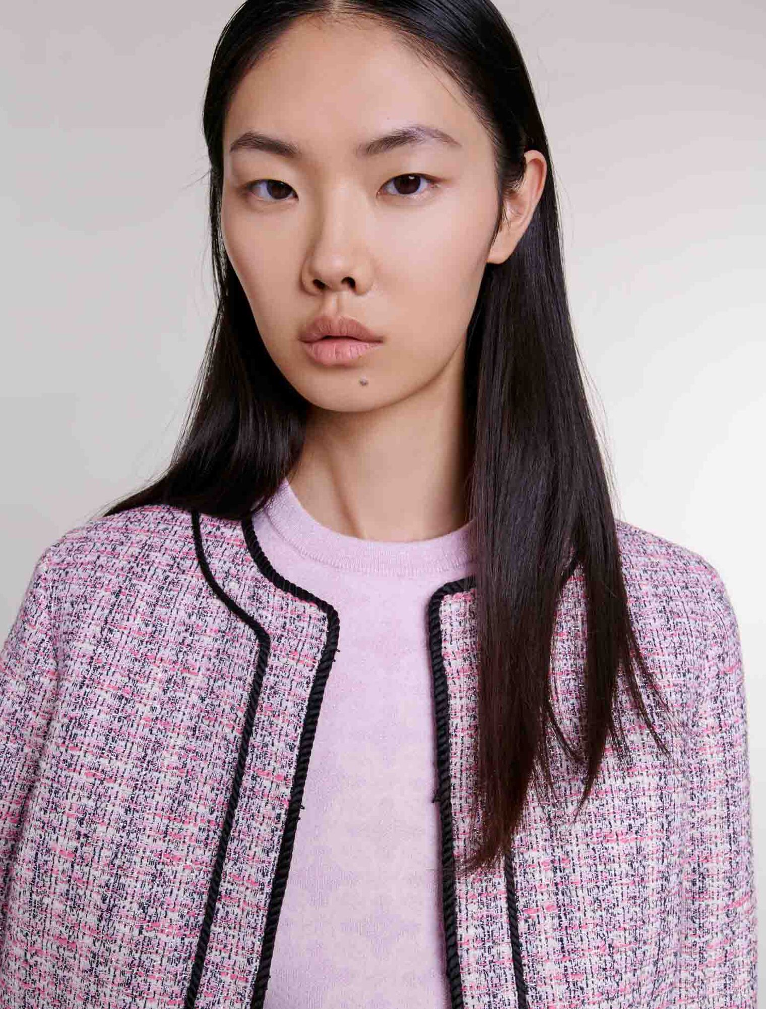 Short tweed jacket