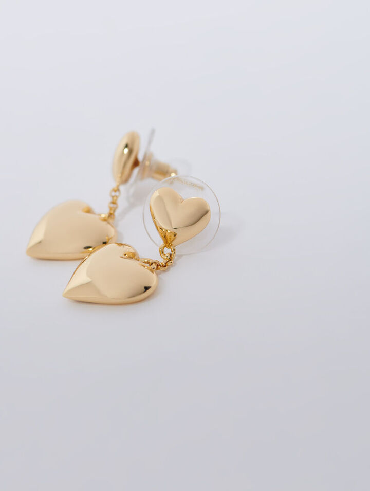 Heart earrings