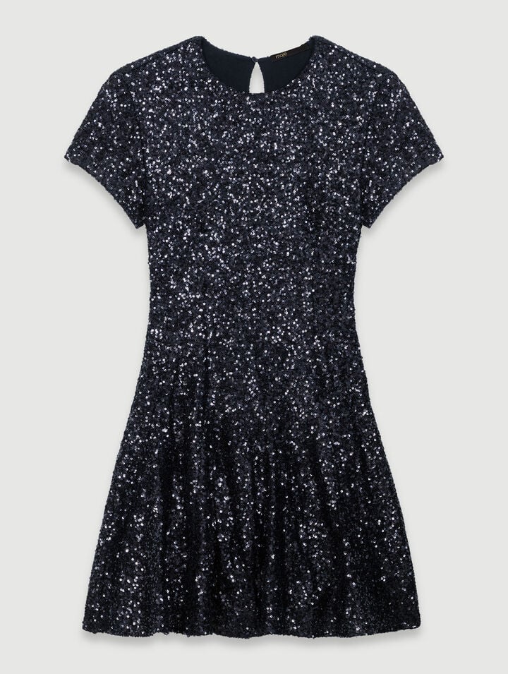 Short sequin dress