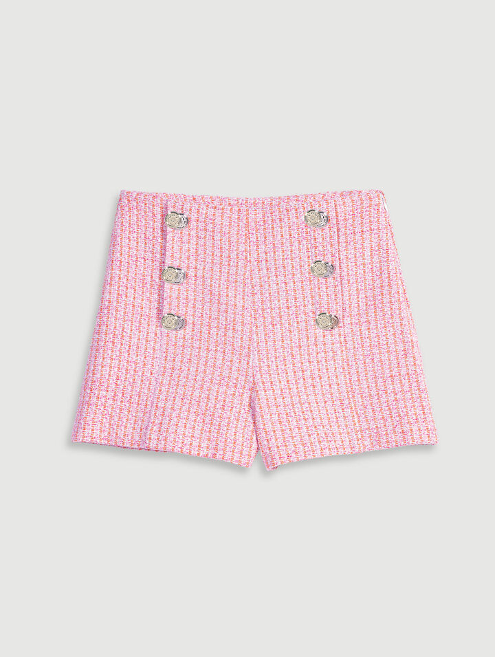 Tweed shorts