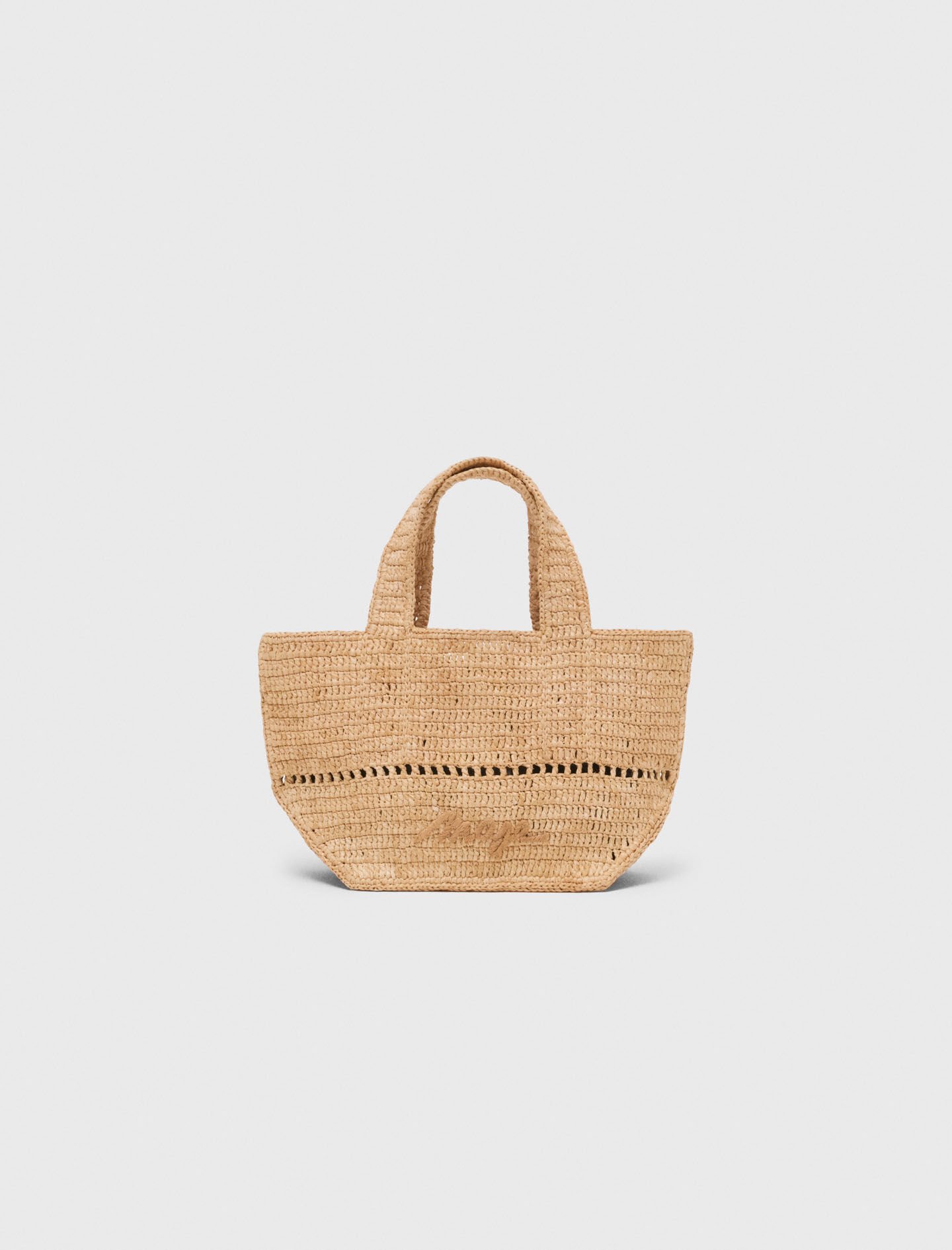 Raffia Mini Bag - Natural | Faherty Brand