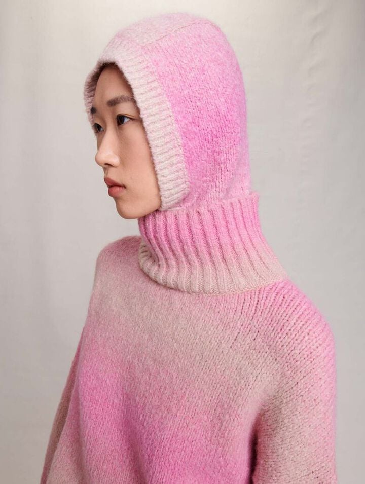 Knit balaclava