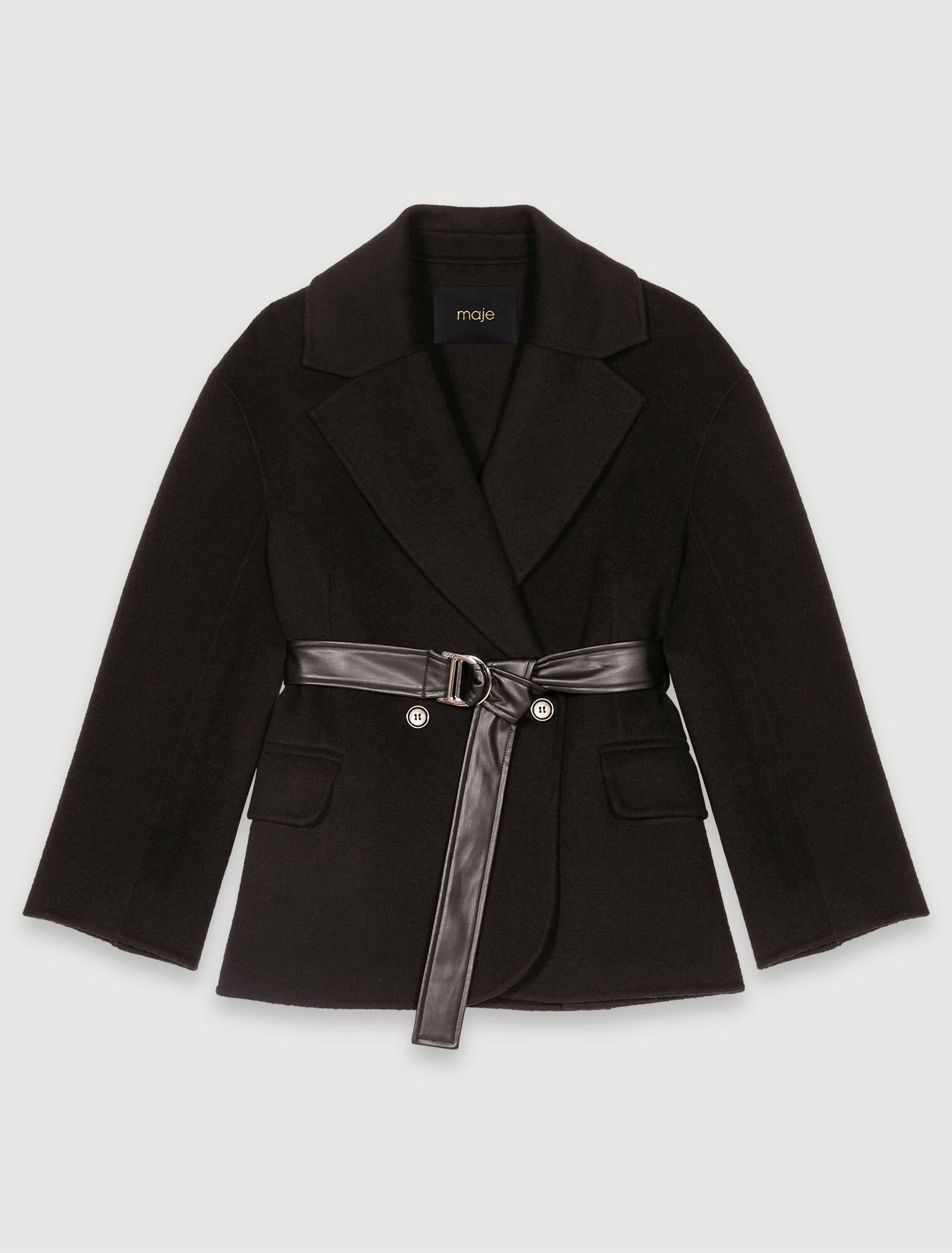 Short tied coat