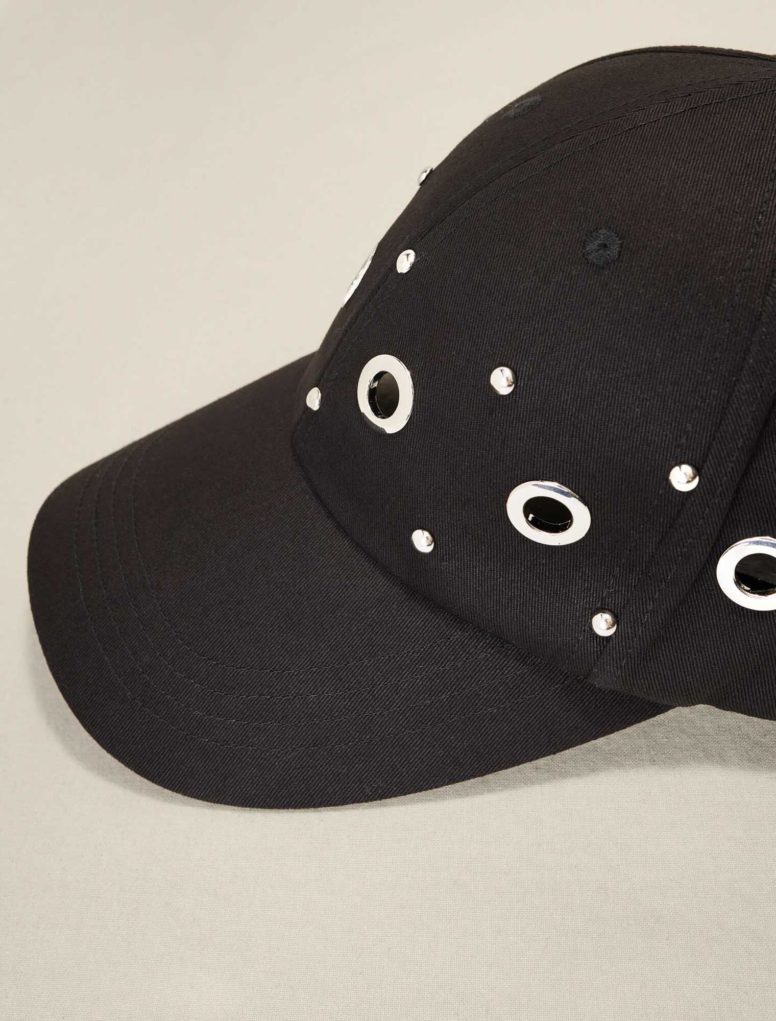 Studded baseball cap