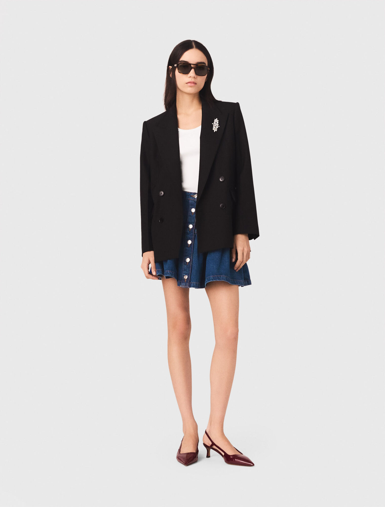 Double-breasted jacket