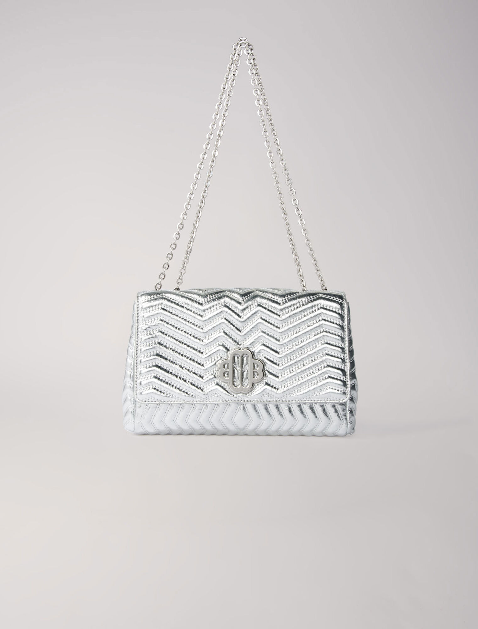 Leather chain bag