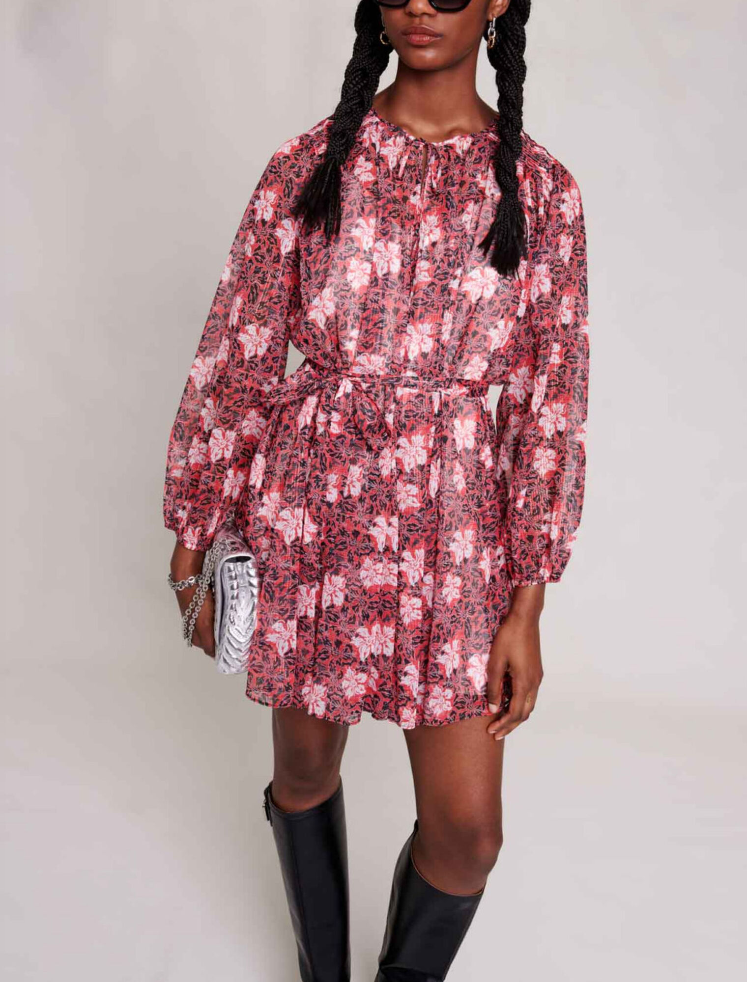 Short floral dress