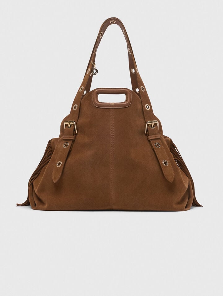 Suede Miss M XL bag
