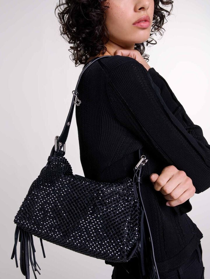 Miss M Mini rhinestone bag